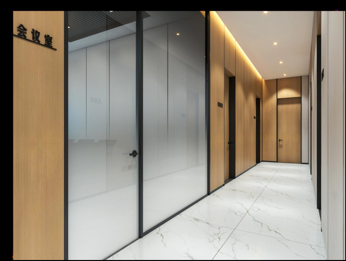 MAX創新科技產業園 -負一會議室走廊