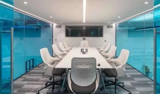 青島市南區國際貨運代理公司辦公室裝修效果圖