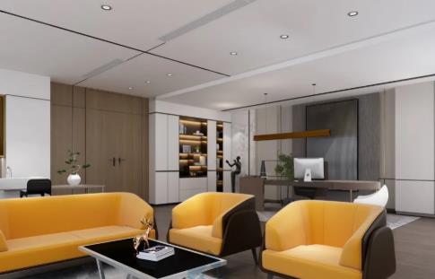 青島舞蹈藝術學校辦公室裝修實景圖