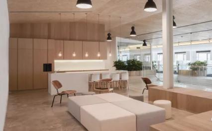 青島舞蹈藝術學校辦公室裝修實景圖