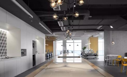 青島遼陽西路報關代理公司辦公室裝修效果圖